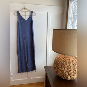 H&M long maxi t shirt dress, size small